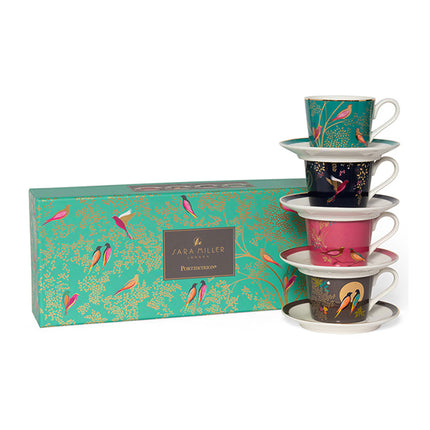 Conjunto de 4 Chávenas de Café com Prato Sara-Miller Chelsea