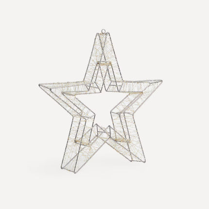Estrela com Luz LED para Exterior
