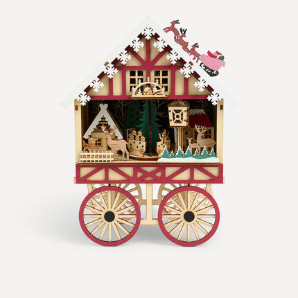 Figura Carrinho com Luz LED e Música