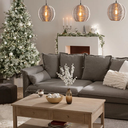 Árvore de natal FLOQUE verde com efeito neve 180cm