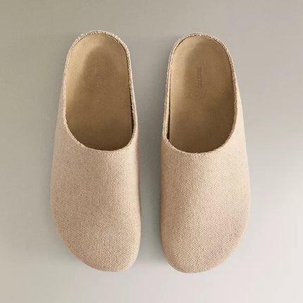 SOCAS LINHO MINIMALISTAS