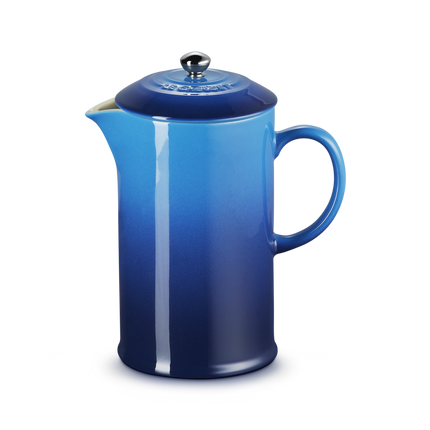 Cafeteira de prensa em cerâmica de grés