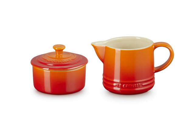 Set para Leite e Açúcar Signature em Cerâmica de Grés