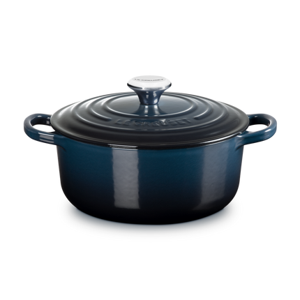 Cocotte redonda de ferro fundido