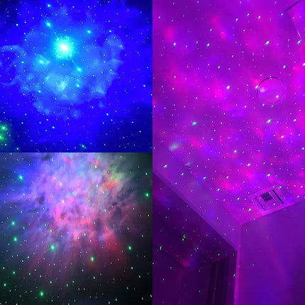 Astronauta projetor de estrelas