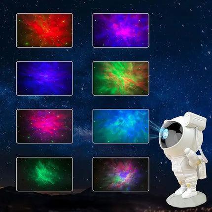 Astronauta projetor de estrelas