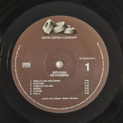 VINIL NIRVANA NEVERMIND