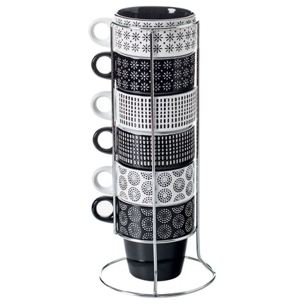 Conjunto de 6 canecas ETNIC