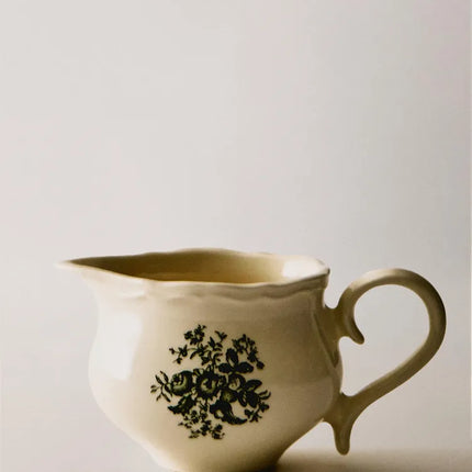 LEITEIRA DE LOUÇA FLORAL