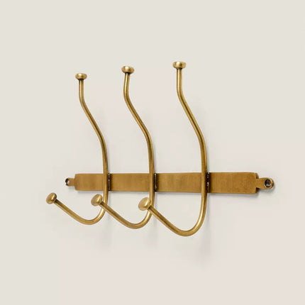 CABIDE DE PAREDE DOURADO