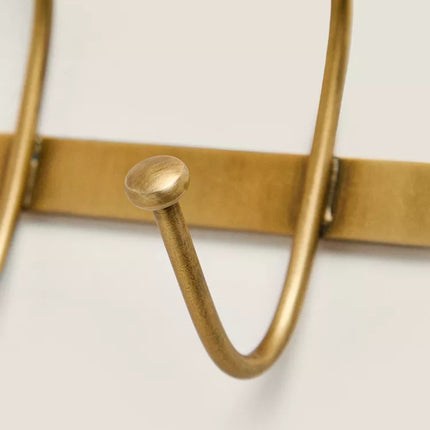 CABIDE DE PAREDE DOURADO