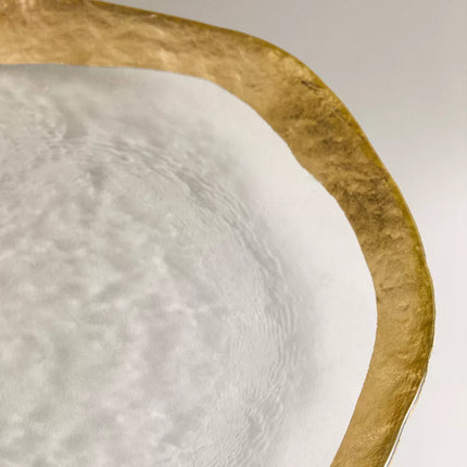 PRATO DE PÃO DE VIDRO COM FIO