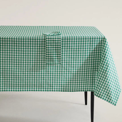 TOALHA DE MESA QUADRADOS VICHY