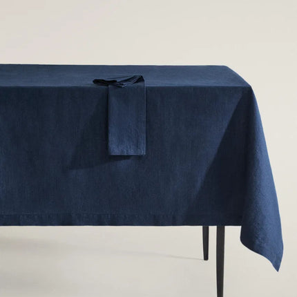 TOALHA DE MESA LINHO COM EFEITO DE LAVAGEM