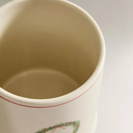CANECA GRÉS MOTIVO NATAL