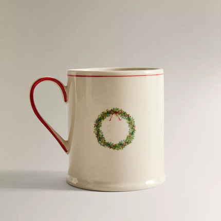 CANECA GRÉS MOTIVO NATAL