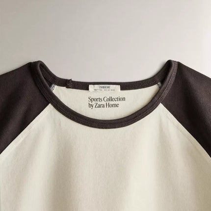 T-SHIRT ALGODÃO DOIS TONS