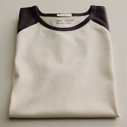 T-SHIRT ALGODÃO DOIS TONS
