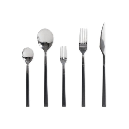 Faca de mesa LUNE inox com cabo preto