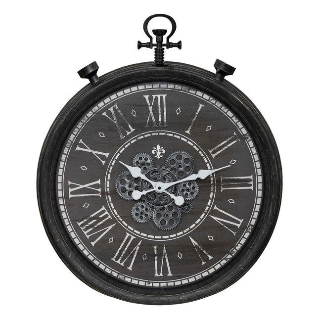 Relógio mecânico AZAD preto 60cm