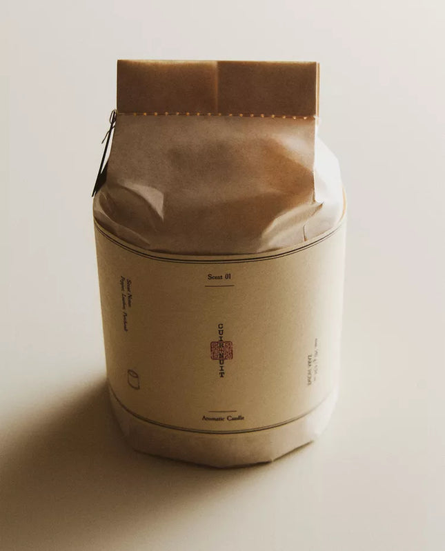 (140 G) VELA AROMÁTICA CUIR NUIT