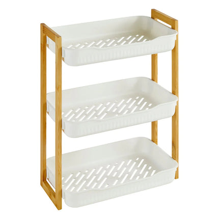 Estante wc NATURÉO com 3 níveis em bambu