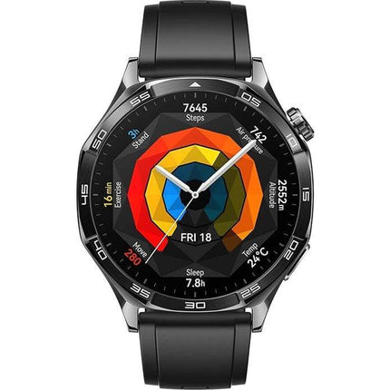 Smartwatch HUAWEI Watch GT5 (1,43'' - Bluetooth - Autonomia até 14 dias - 46 mm - Preto)
