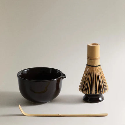 CONJUNTO DE CHÁ MATCHA EM GRÉS