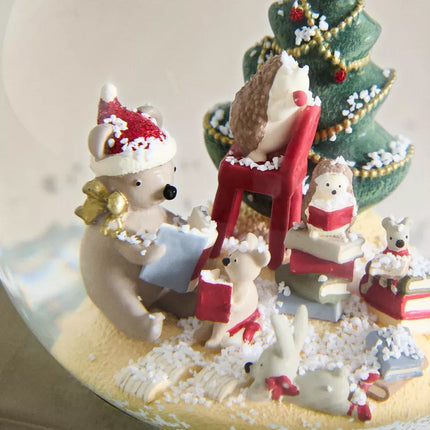 BOLA NEVE LIVRO MUSICAL NATAL