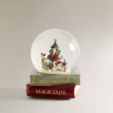 BOLA NEVE LIVRO MUSICAL NATAL