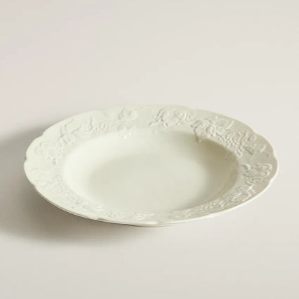 PRATO FUNDO PORCELANA UVAS