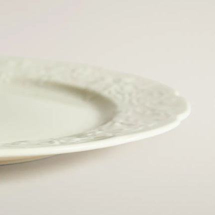 PRATO DE SOBREMESA DE PORCELANA COM UVAS