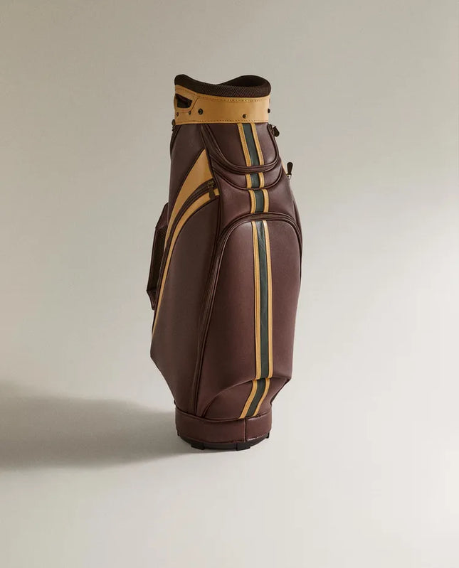 MALA RÍGIDA DE PELE GOLFE