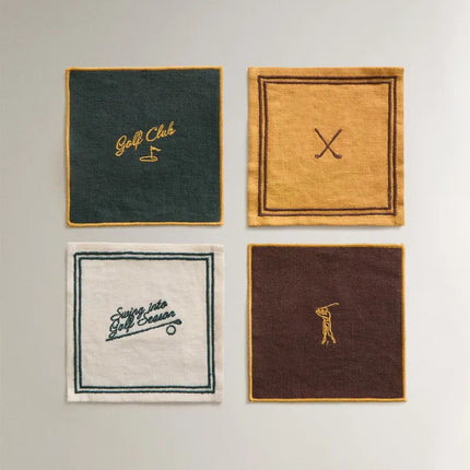 PACK DE BASES PARA COPOS DE LINHO DE GOLFE (PACK DE 4)