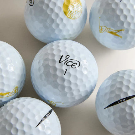 PACK DE BOLAS DE GOLFE IMPARS VICE PRO (PACK DE 6)