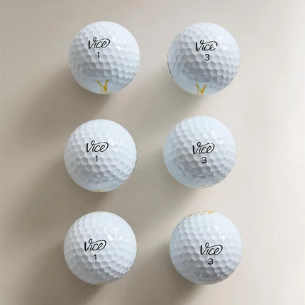 PACK DE BOLAS DE GOLFE IMPARS VICE PRO (PACK DE 6)