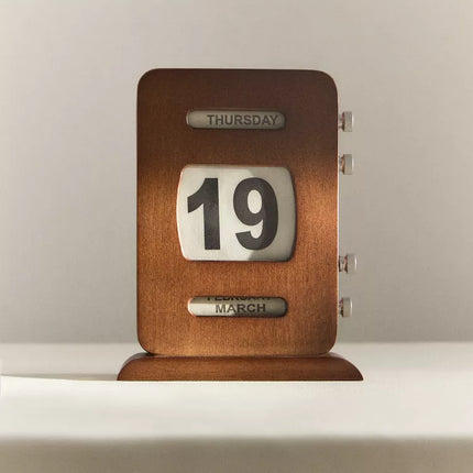 CALENDÁRIO DE MESA MANUAL