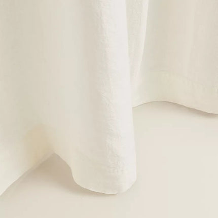 CORTINA LINHO BRANCO OPACIDADE ALTA