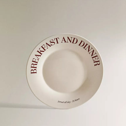PRATO SOBREMESA PORCELANA PEQUENO-ALMOÇO
