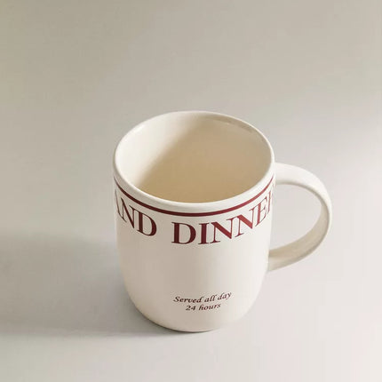CANECA PORCELANA PEQUENO-ALMOÇO