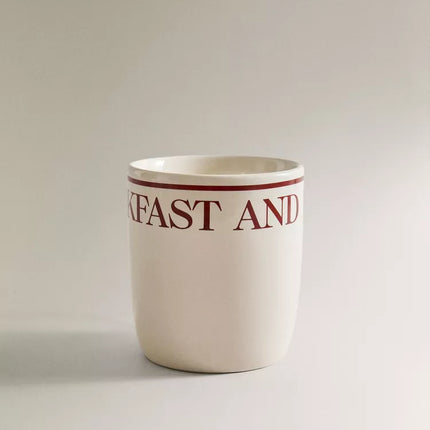 CANECA PORCELANA PEQUENO-ALMOÇO