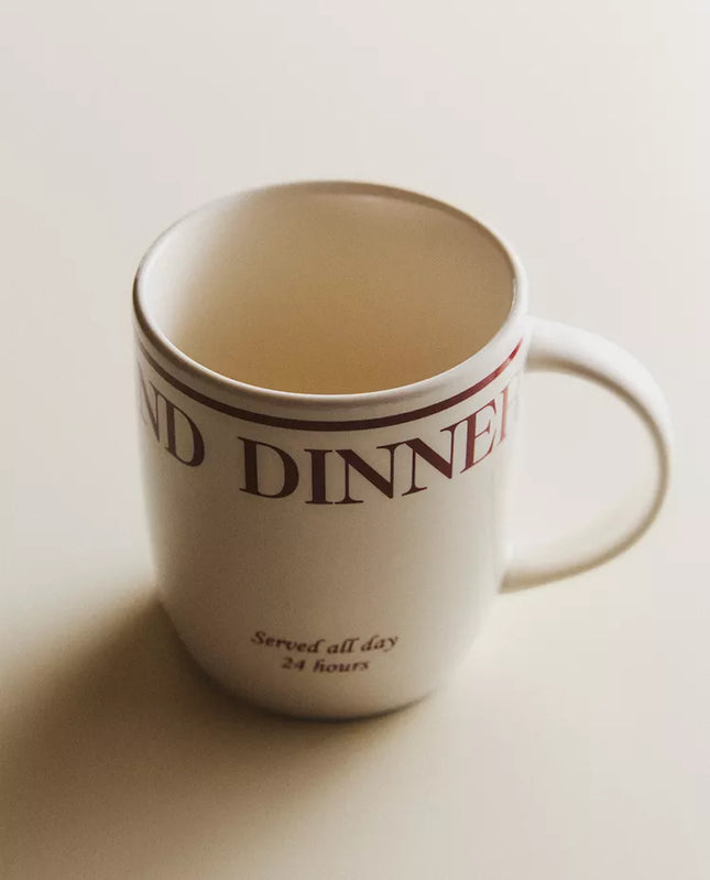 CANECA PORCELANA PEQUENO-ALMOÇO