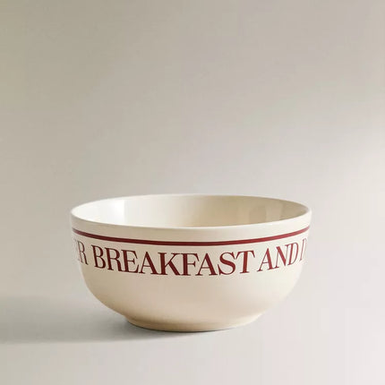 TIGELA PORCELANA PEQUENO-ALMOÇO