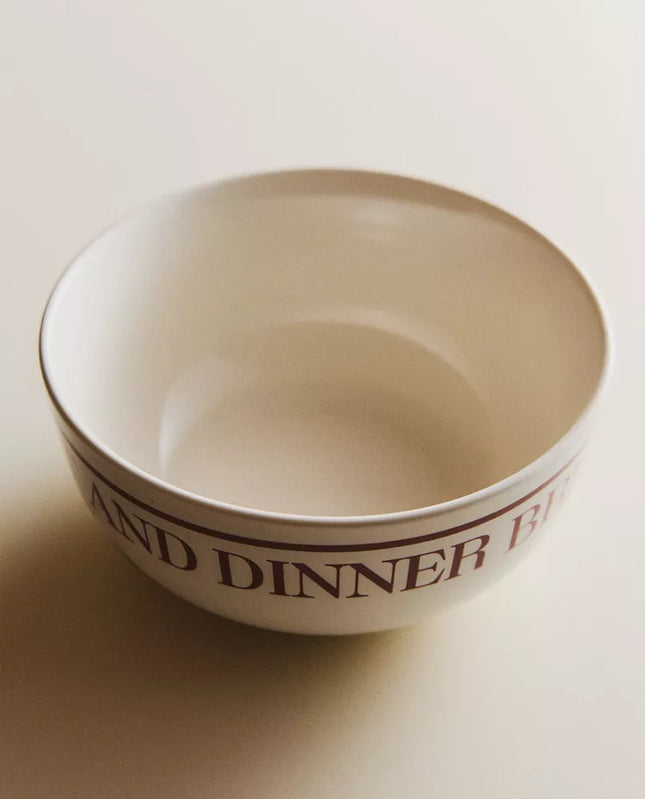 TIGELA PORCELANA PEQUENO-ALMOÇO