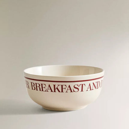TIGELA PORCELANA PEQUENO-ALMOÇO
