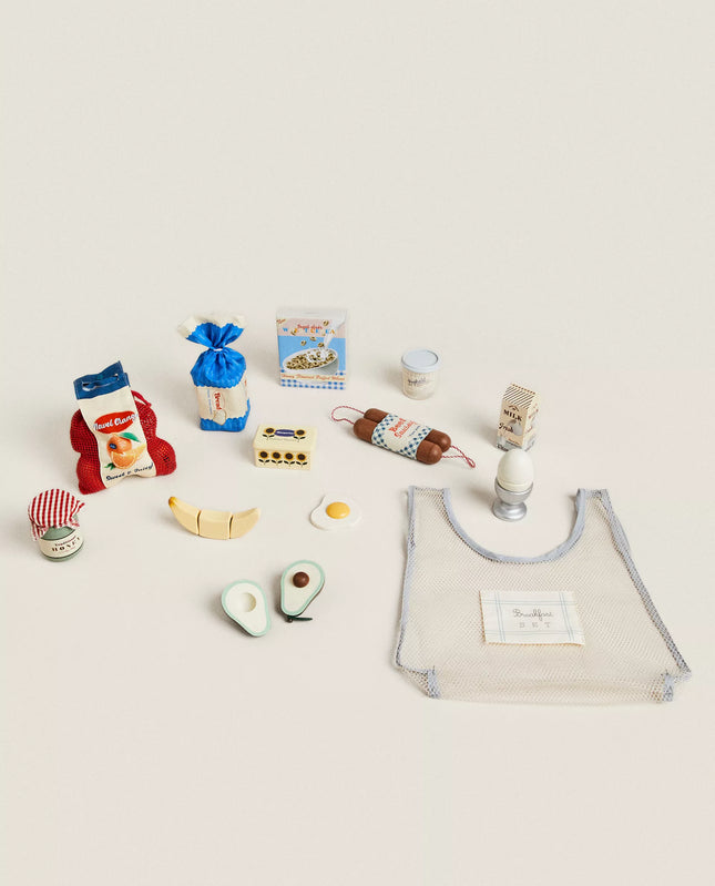 BRINQUEDO CONJUNTO DE COMIDA PEQUENO-ALMOÇO