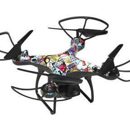 Mini Drone DENVER DCH-350 (Outlet Caixa Aberta - HD - Autonomia: Até 22 min - Multicor)