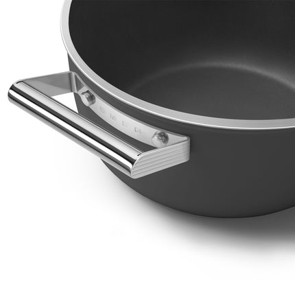 Caçarola antiaderente Diâmetro 24 cm Preto