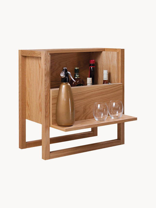Minibar em madeira de carvalho NewEst