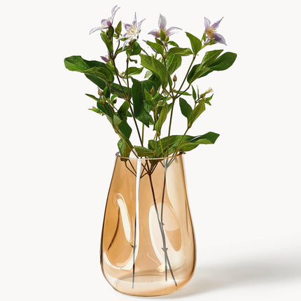 Jarra de vidro artesanal Luster, Alt 26 cm